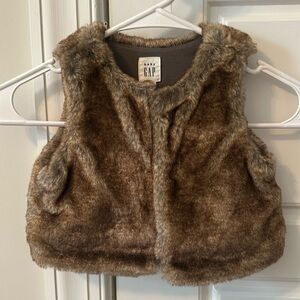Baby GAP Faux Fur Vest